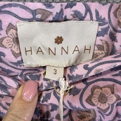 HANNAH ARTWEAR “Luella” Floral Ruffle Square Neck Smock Dress Size XL Designer
