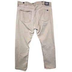 Dockers Mens All Seasons Tech Straight Leg Khaki Pants Tan 38×32 5-Pocket Chinos