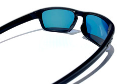 NEW Oakley SLIVER STEALTH Black POLARIZED Ruby Lens Sunglass 9408-06