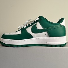 Nike Air Force 1 ’07 Shoes White Malachite Green FJ4146-122 Men’s Size 9