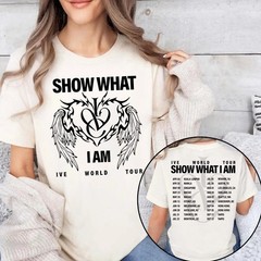 IVE Show What I Am Tour 2026 IVE Revive Plus Kpop T-Shirt