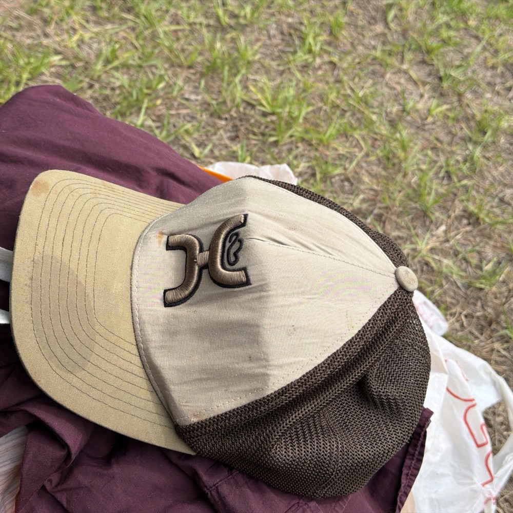 Hooey Cactus Ropes Country Southern Flex Fit Western Hat Khaki Brown Colorway !!