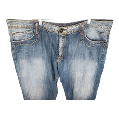 VTG Y2K Azzure Mens 44×31 Blue Baggy Denim Jeans Hip Hop Skater JNCO Style 90s