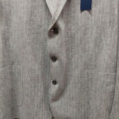 Stafford Linen Cotton Herringbone Sport Coat Blazer 42 To 52 S,R, L Multi Color