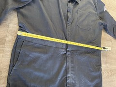 Bulwark Protective Excel Apparel FR Black Coverall 10.6 ATPV Model CEC2NV5 56-LN