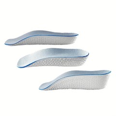 2× Comfort Boost Height Increase Insoles Arch Support Invisible Heel Lift Pads