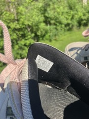 Asics Gel Lyte III Shoes Size 11 Cream Pink Black