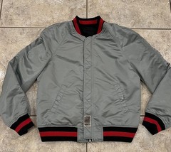 NEW NWOT Womens S Alpha Industries MA-1 Bomber JAPAN SOUVENIR Reversible Jacket