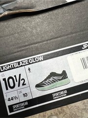 Adidas Men’s Lightblaze Glow shoes Core Black/Silver Metallic/Lime Burst