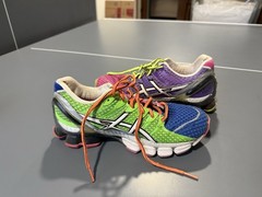 ASICS Gel Kinsei 4 T189N Women’s Running Shoes Multicolor Size 7