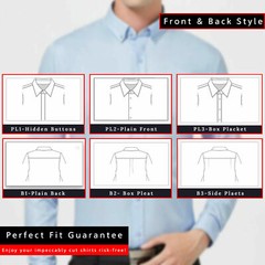 3 x Mens Shirts Custom Made to Measure Business Formal Casual All Sizes & Fit
