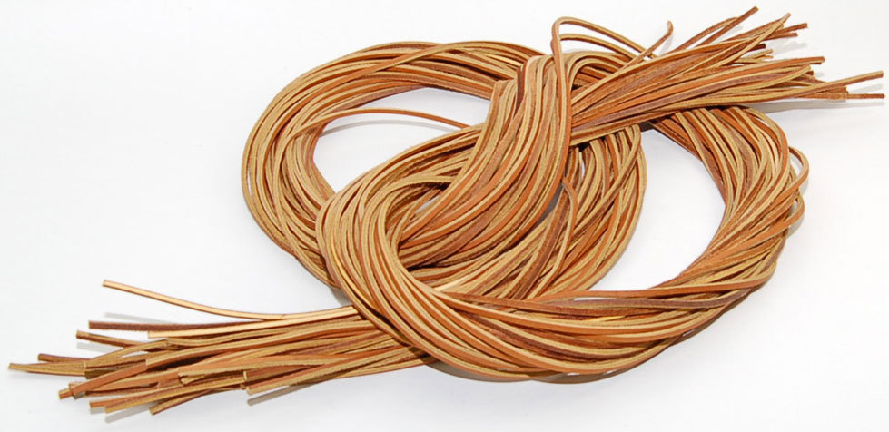 1 PAIR – 72″ Rawhide Leather Shoelaces Moccasin Strings Boat Shoe Boot Laces