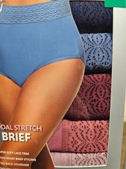 NEW Black Bow Women’s 5 Pack High Waist Modal Brief All Sizes!