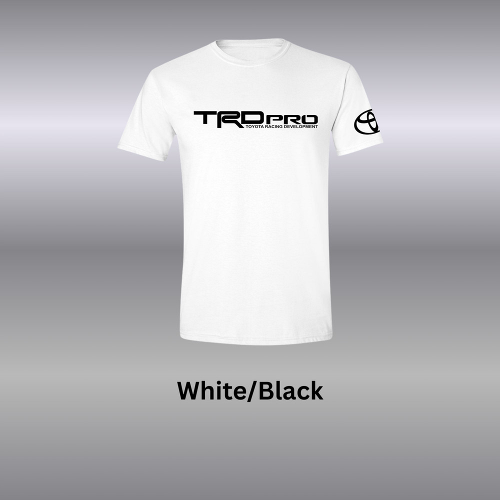 TRD PRO Soft Style T-Shirt Toyota Racing Development Tacoma Tundra Free Decals!!