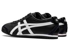 Onitsuka Tiger Mexico 66 1183C102-001 Black White Sneakers New With Box