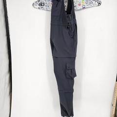 Outdoor Voices Overalls Womens Small Workwear Cargo Bib Pocket Outdoors Gray