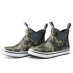 HISEA Men’s Fishing Deck Boot Waterproof Sailing Garden Mud Work Ankle Rain Boot