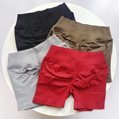 High-Waisted Butt-Lifting Sports Shorts for Women, V-Shaped Waist Peach Butt