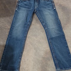 Ariat M-Series Men’s M5 Straight Fit Straight Leg Stretch Denim Jeans Blue