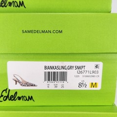 8.5 WOM – Sam Edelman Bianka Sling 60 – Roccia Snake Print – LEATHER