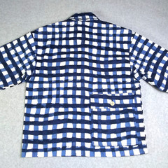 UNIQLO MARNI Oversized Jacket Shirt US 2XS /Japan XS Blue Check NEW *READ