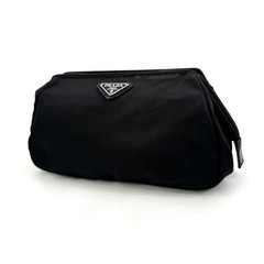 PRADA Tessuto Cosmetic Pouch Black