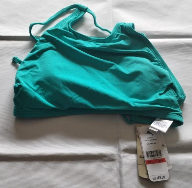 Tommy Bahama Ming Jade Pearl High Neck Bra Size XS/TP
