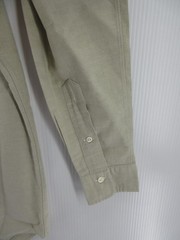 VINTAGE Ralph Lauren Shirt Men 15 1/2 Beige Oxford Cloth OCBD Flesh Pony Preppy