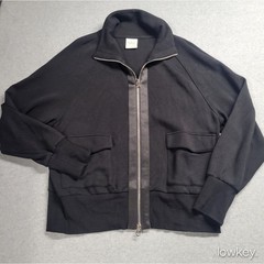 Varley Roxbury Zip-Through Swaet DoubleSoft Black Full Zip Jacket Size