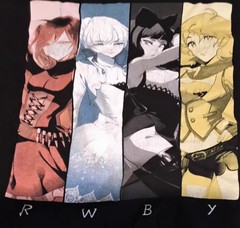 RWBY ANIME FOUR ELEMENTS Women’s XL T-Shirt 👇👇👇