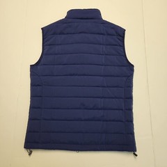 New JOHNNIE-O Quilted HARWICH Nylon Poly Vest Full Zip Men’s SMALL S Puffer Navy