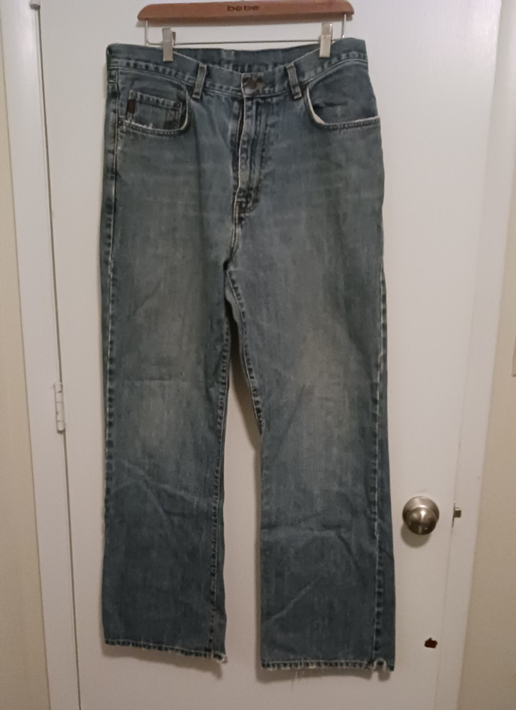 Vintte Abercrombie Men’s Blue Denim Jeans Straight Leg Regular Fit Size33