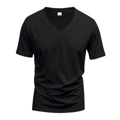Summer American Style Quick Dry Men V Neck T-Shirt