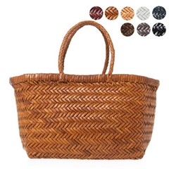 Dragon Diffusion bag ladies wicker bag leather mesh bag BAMBOO TRIPLE JUMP SMALL