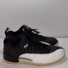 Jordan Air Jordan 12 Retro “Playoffs” Black/White Lace Up Sneaker 308317-004