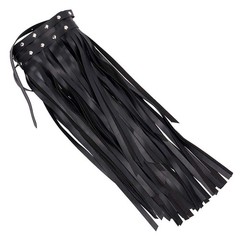 Punk Tassel Skirt Waist Belt Ajustable Waistband Mini Fringe Gothic Belt Skirt