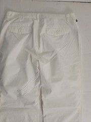Ralph Lauren Pants Womens Sz 6 High Rise Straight Leg Drapey White Vintage