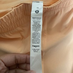 Lululemon Swift Mid-Rise Wide-Leg Pant Full Length Lightweight Peach Size 10.