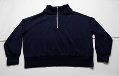 Varley Women’s DoubleSoft Catherine Half Zip Sweatshirt AR8 Navy Medium
