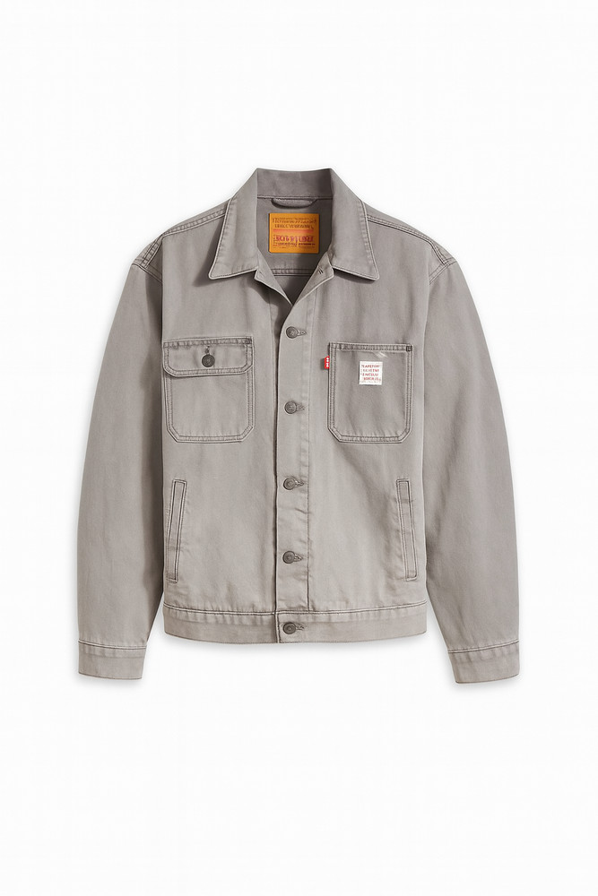 Men’s Levi Sunrise Trucker Jacket, GREY, CHOOSE SIZE