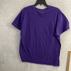 For Fans By Fans Mens T Shirt Anime Graphic Purple XL Cotton Short Sleeve Crew
