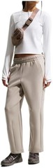 Nike MAVN Girls’ Dri-FIT Ribbed Long-Sleeve Top (White/White/White) Size X-Small
