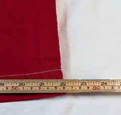 Karen Scott Red Skort Shorts Skirt Active Athletic Womens Size 10 no belt