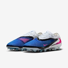 Nike Phantom 6 Low Elite Firm-Ground Soccer Cleats (Racer Blue/White/Pink Blast)