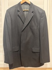 Loro Piana Fabric Malibu Clothes Beverly Hills Solid Black Blazer Canada 46L/48R