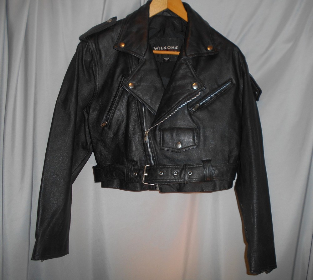 Wilson’s Vintage Ladies Leather Jacket – Size Small