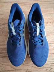 Asics Novablast 5 Atc 1011C027-400 Mens Sz 11 Indigo Blue Running Shoes VGUC