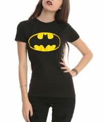 Batman Logo Junior Women’s T-Shirt