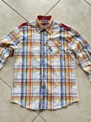 Claiborne Mens Button Long-Sleeve Sz M