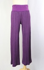 Authentic PLEATS PLEASE 2pc Set Purple Tunic Top & Pants 574 5477a